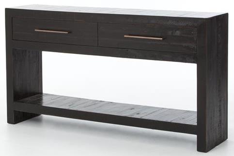 Four shop hands console